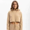 Crop con cappuccio Donna Essential - Chood