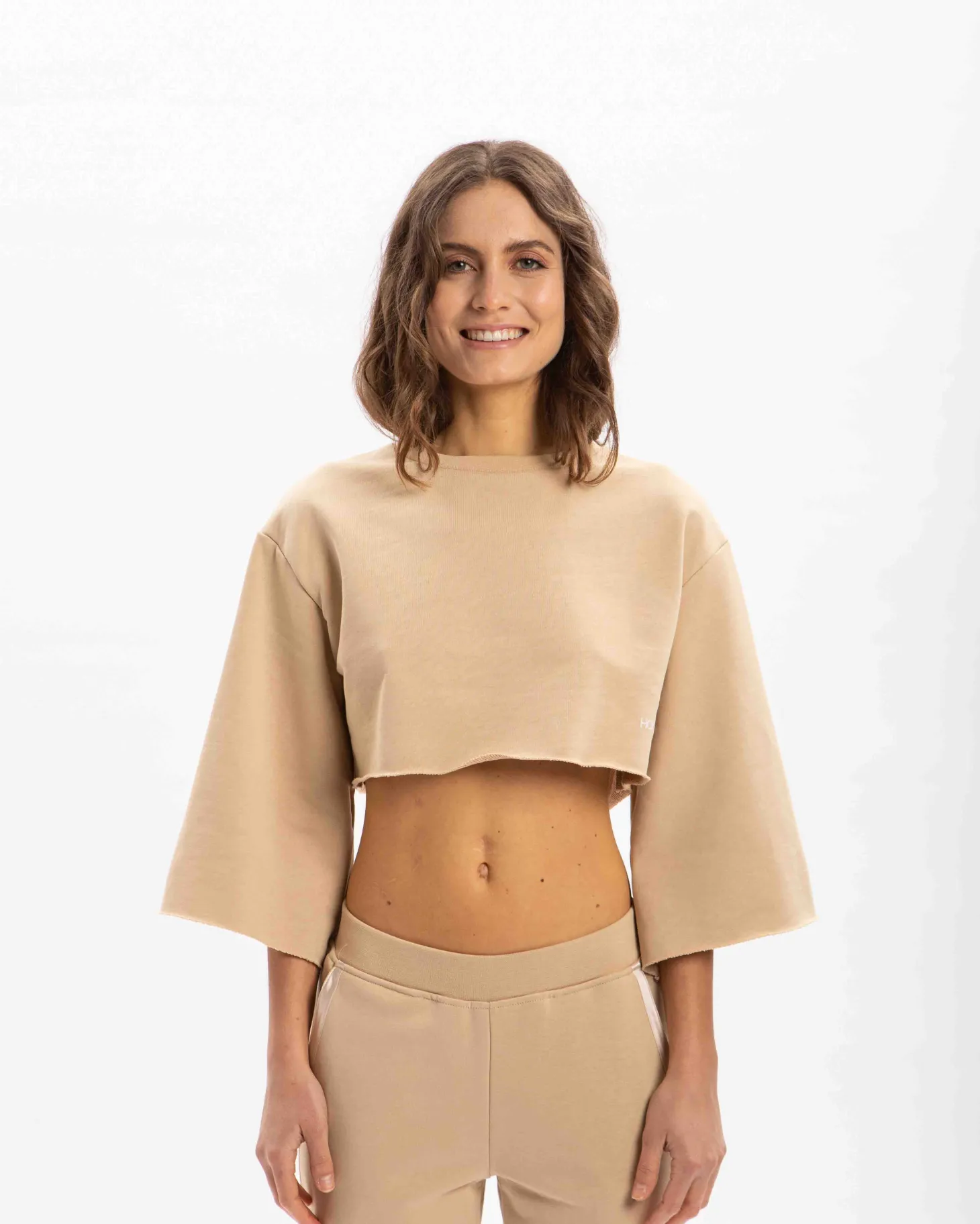 Crop Donna a taglio vivo - Sophia Essential