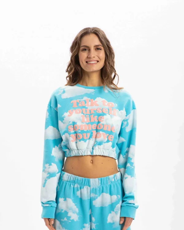 Crop Lili Donna Terrycloth