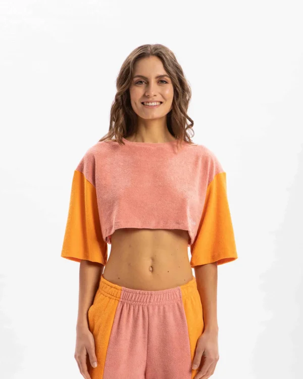 Crop Sophia Donna Terrycloth