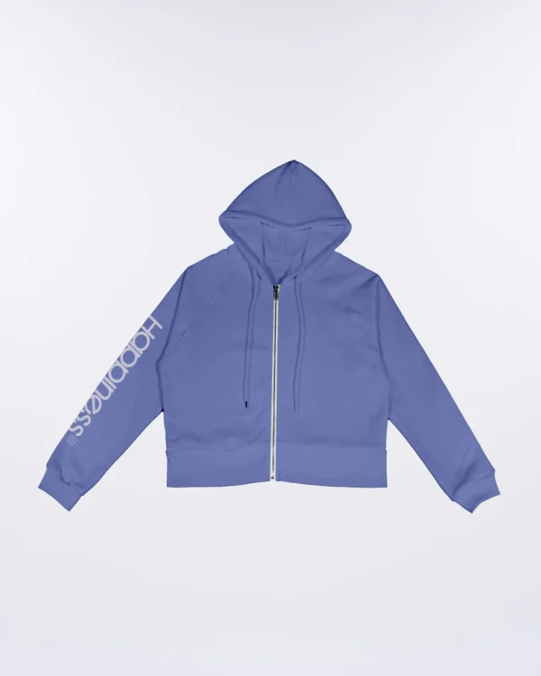 Crop Zip Donna Essential