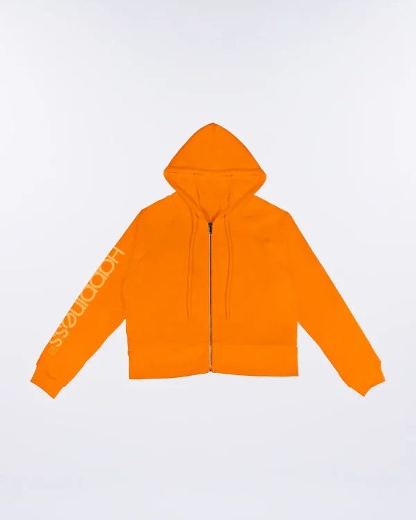 Crop Zip Donna Essential