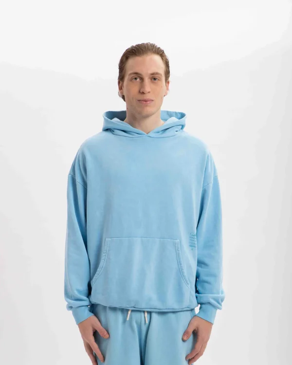 Felpa con cappuccio in Cotone Organico felpato - Hoodie