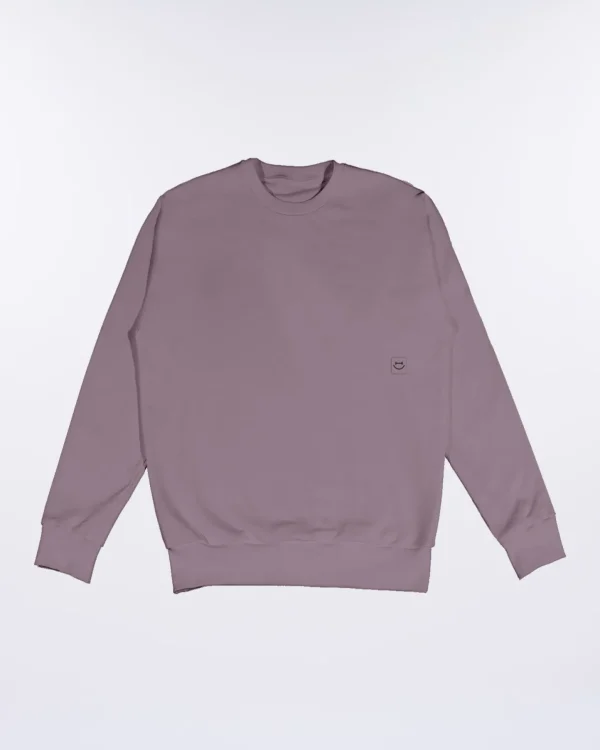 Felpa girocollo Unisex in cotone felpato Basic