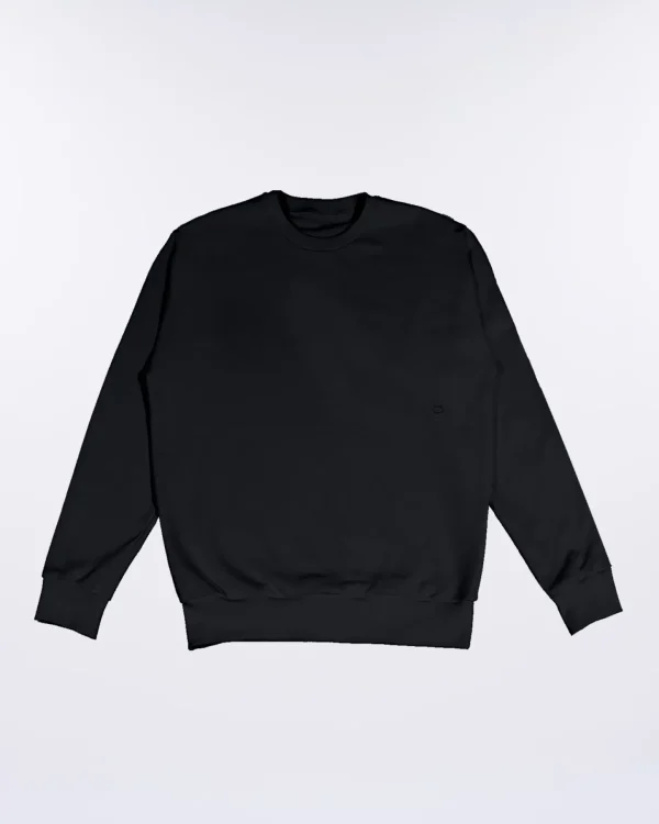 Felpa girocollo Unisex in cotone felpato Basic