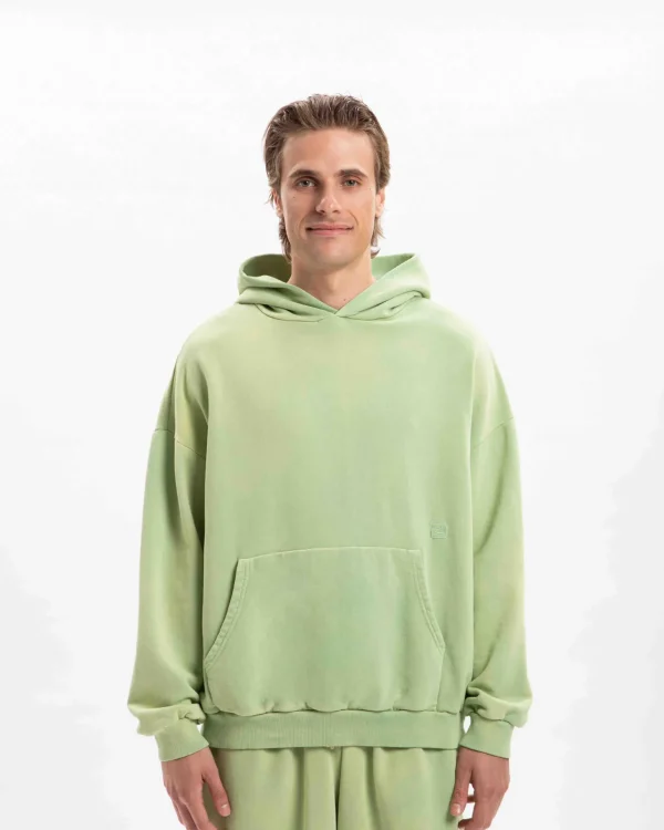 Felpa Hoodie Unisex Washed
