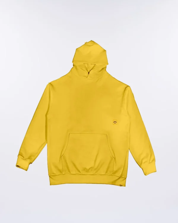 Felpa Unisex in cotone felpato con cappuccio- Basic