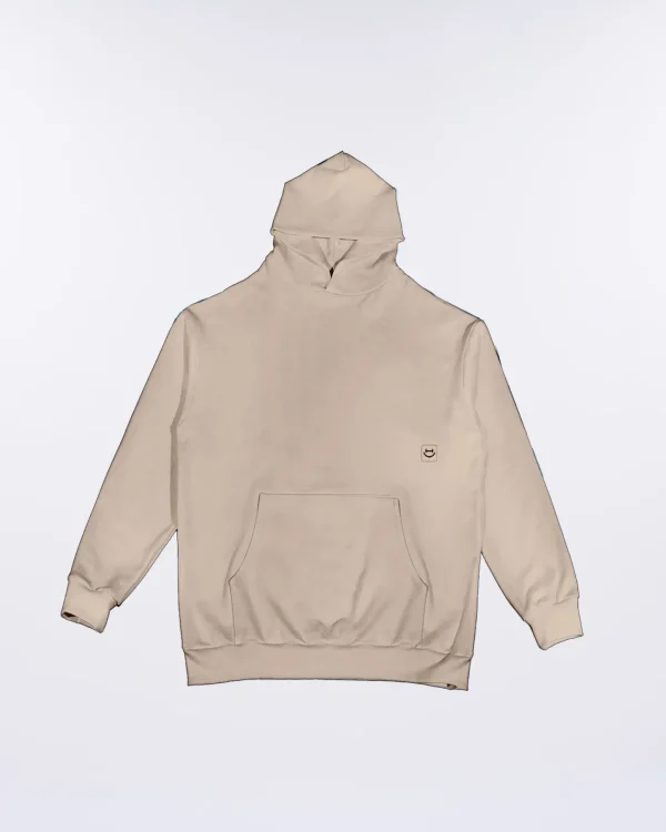 Felpa Unisex in cotone felpato con cappuccio- Basic