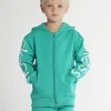 Felpa Zip Bimbo - Happiness Big Slim Sleeves