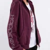 Felpa Zip Donna Strass Iridescente cod. 01