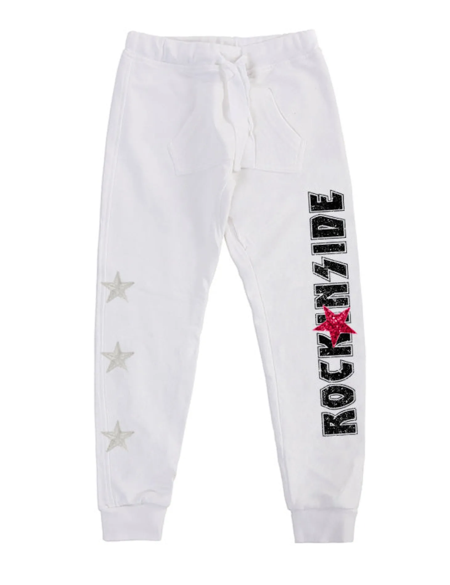 pantalone_bambina__turca__0.webp Pantalone Bambina - Turca Ro - Glitter & Patch - White