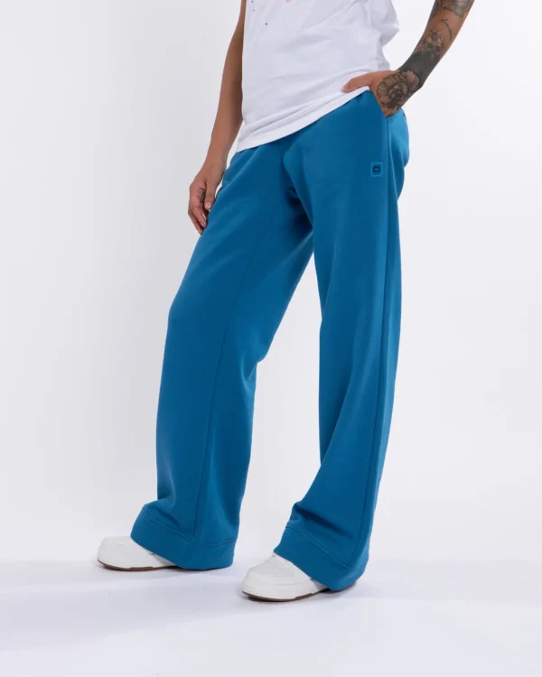 Pantalone palazzo Unisex in cotone felpato - Basic