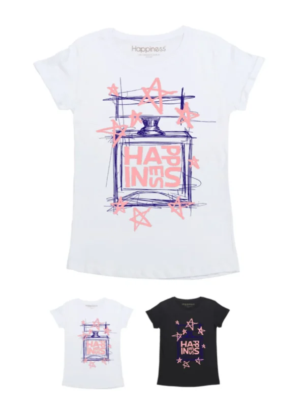T-Shirt Bambina - Happiness Profumo