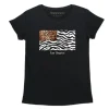 T-Shirt Bimba - Animals Flag
