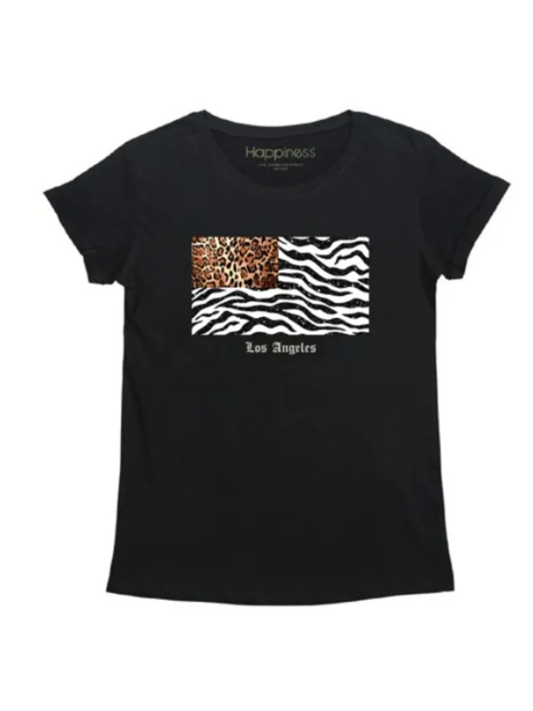 T-Shirt Bimba - Animals Flag