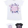 T-Shirt Bimba - Blue Flowers Tres Chic