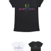 T-Shirt Bimba - Corona Alloro Multicolor
