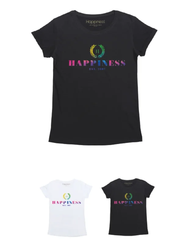 T-Shirt Bimba - Corona Alloro Multicolor