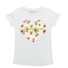 T-Shirt Bimba - Cuore Flo SS22