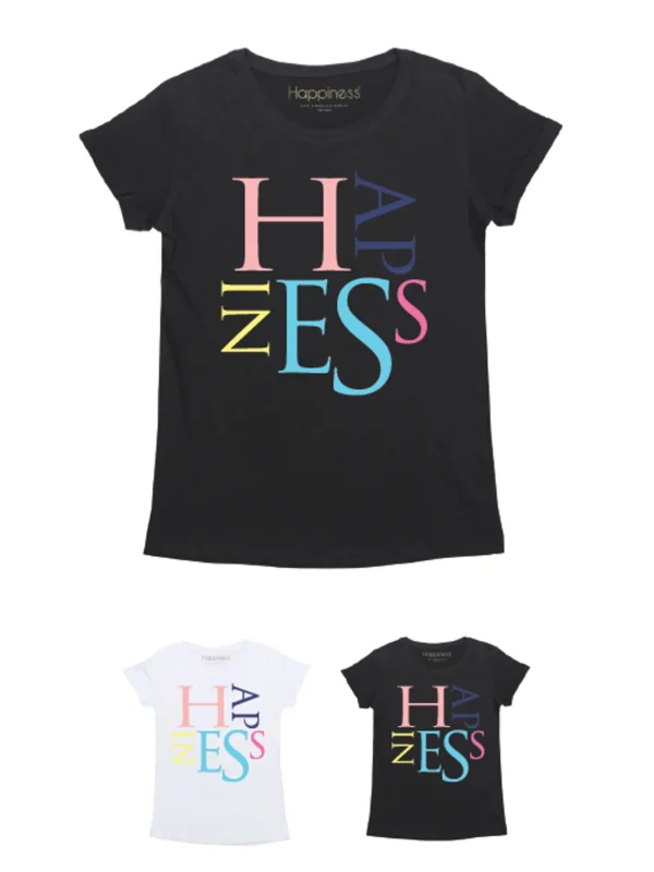 T-Shirt Bimba - Happiness Puzzle