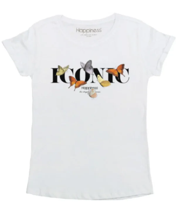 T-Shirt Bimba - Iconic Butterflies