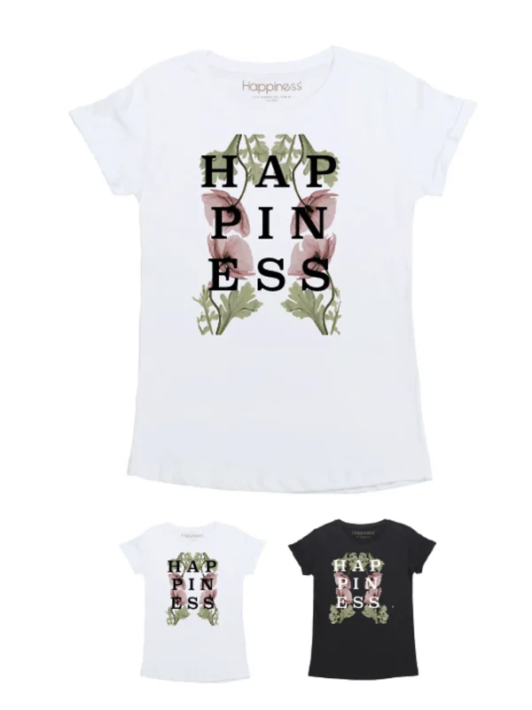 T-Shirt Bimba - Papaveri