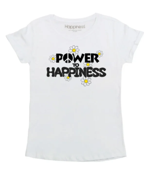 T-Shirt Bimba - Power Happiness 4112