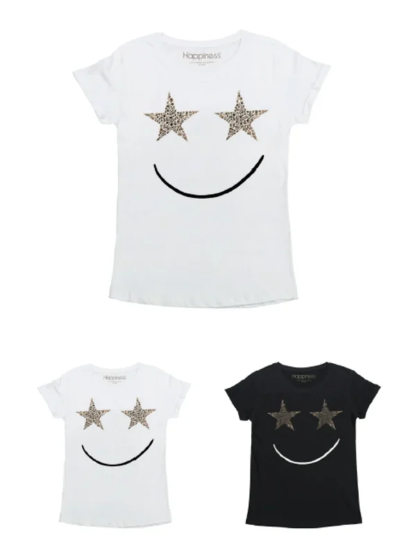 T-Shirt Bimba - Smile Stars