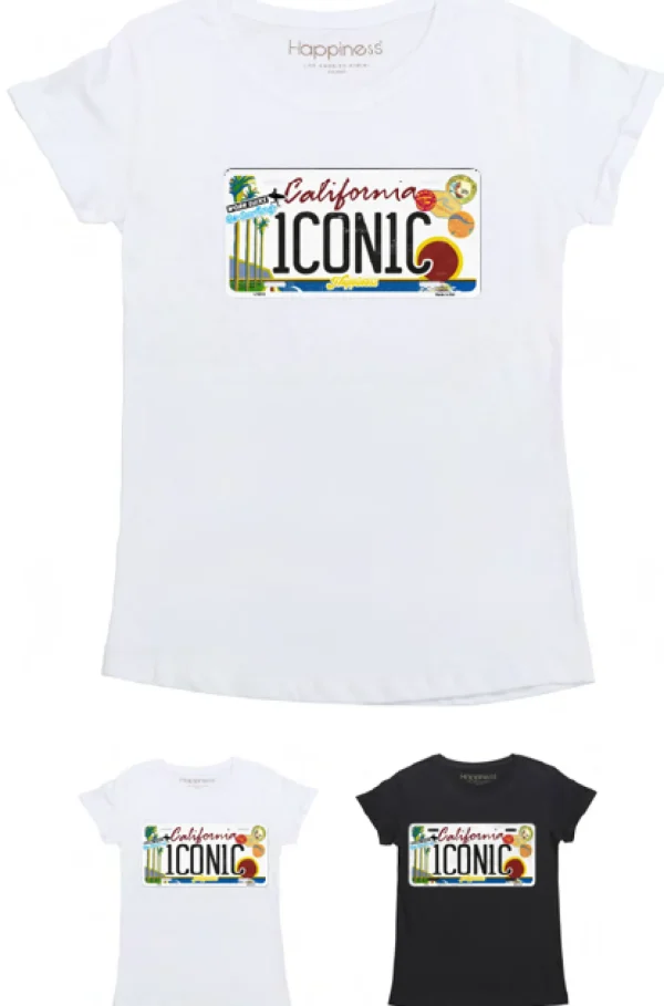 T-Shirt Bimba - Targa Iconic Cali Sunset
