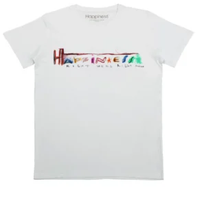 T-Shirt Bimbo - Happiness Colored Right