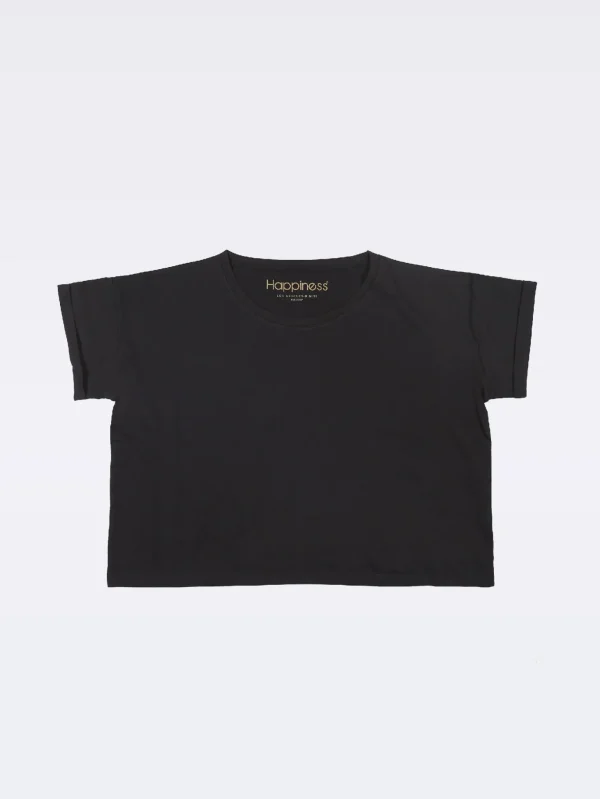 T-shirt Crop Donna Hollywood Basic