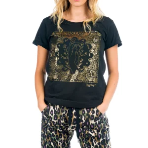 T-Shirt Donna - Gold Hands