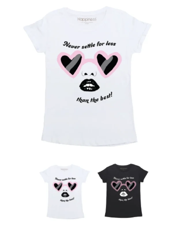 T-Shirt Donna - Never Less Than The Best