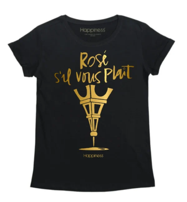 T-Shirt Donna - Rosé Paris