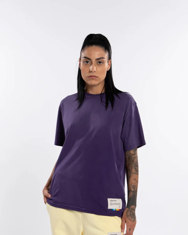 T-shirt Donna con etichetta ricamo - Frida FCTY
