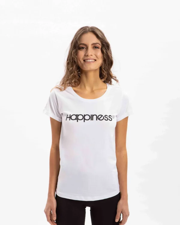 T-shirt Donna Graphics HAPPINESS® Original