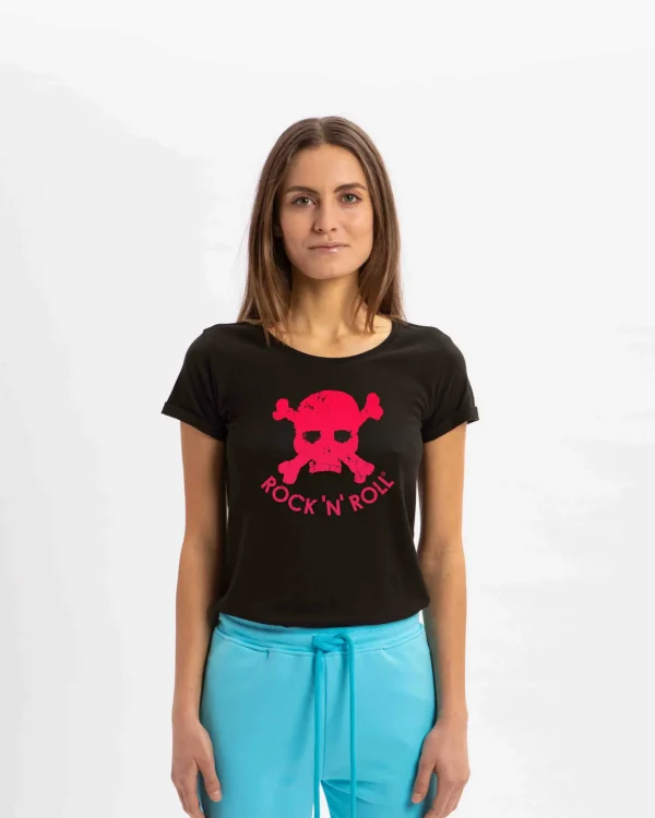 T-shirt Donna ROCK 'N' ROCK® Original Fluo Pink