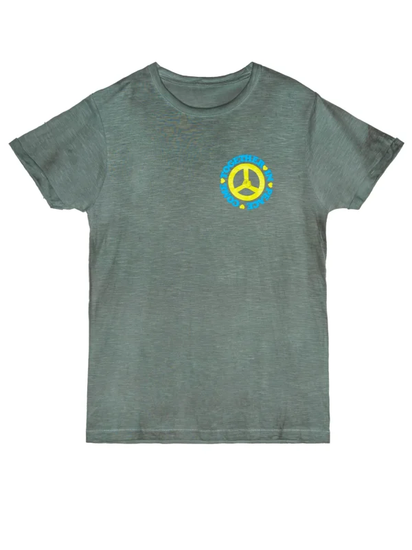 T-shirt Donna Tie Dye - War Is Peace