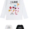 T-Shirt Long Sleeves Bimba - I Like