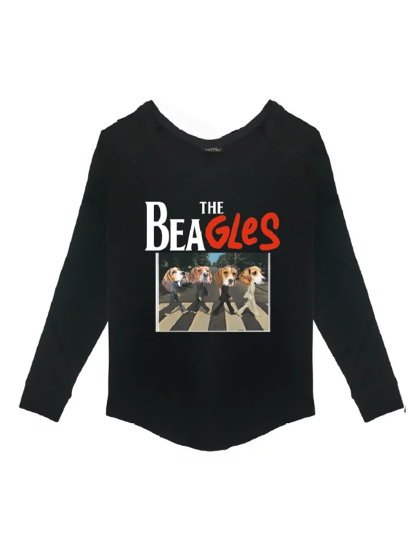 T-Shirt Long Sleeves Bimbo - The Beagles