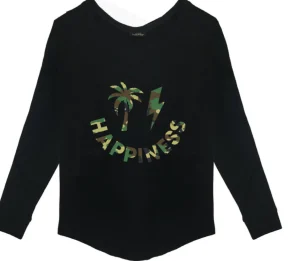 T-Shirt Long Sleeves Bimbo - Palma e Fulmine Camo