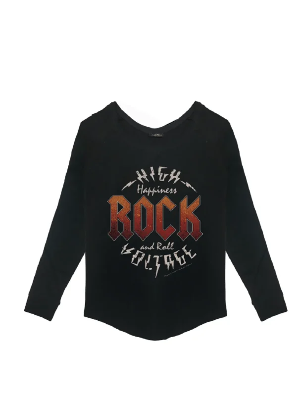T-Shirt Long Sleeves Bimbo - Rock High Voltage