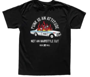 T-shirt Over Uomo - Fire Police Car