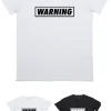 T-shirt Uomo - Warning