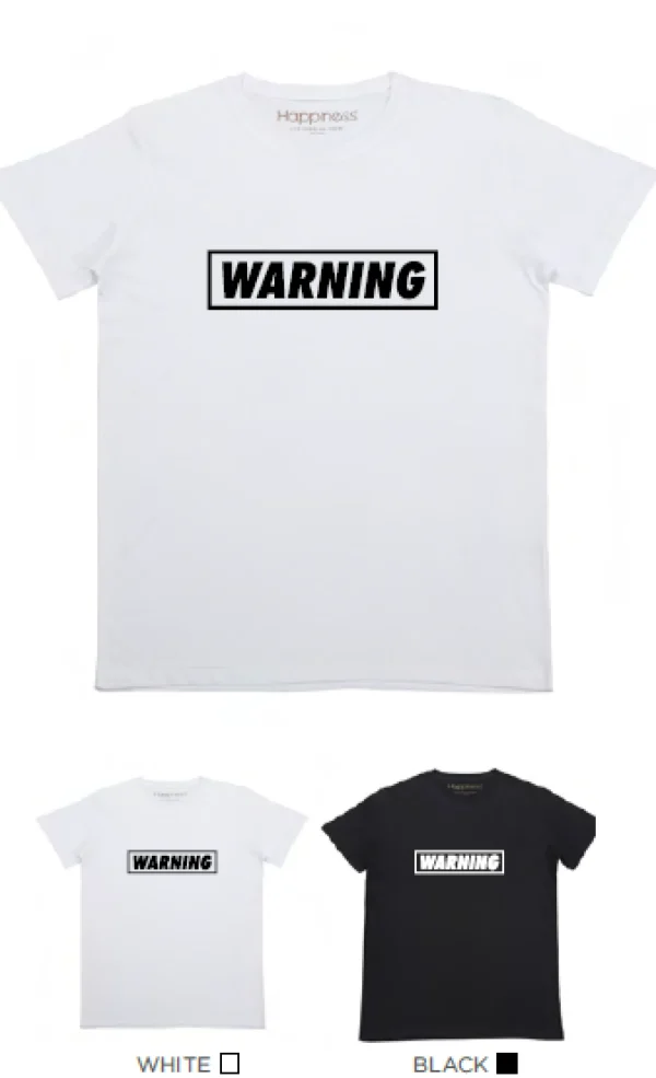 T-shirt Uomo - Warning