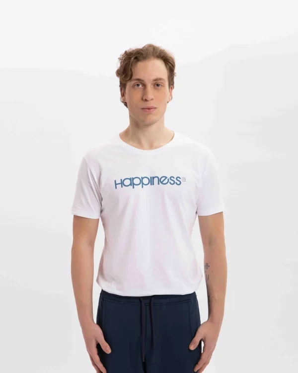 T-shirt Uomo Graphics HAPPINESS® Original Navy