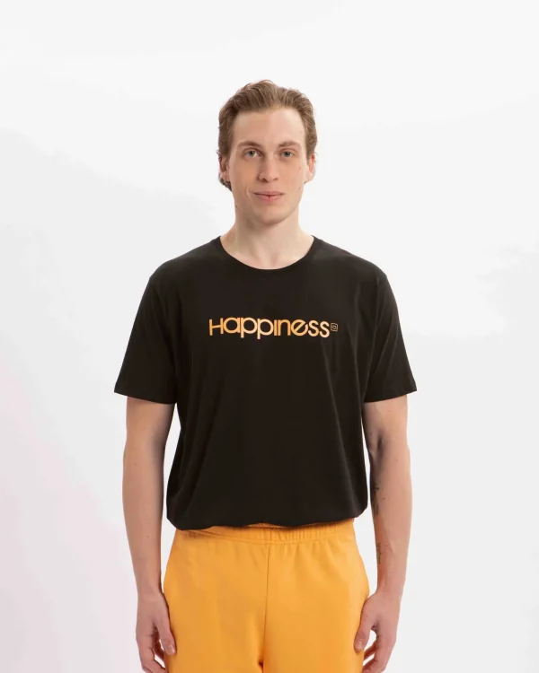 T-shirt Uomo Graphics HAPPINESS® Original Papaya