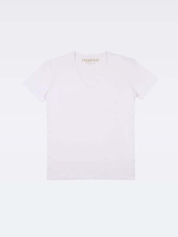 T-shirt Uomo Scollo V Venice Basic